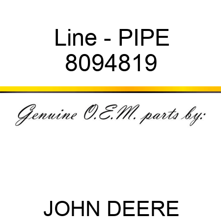 Line - PIPE 8094819
