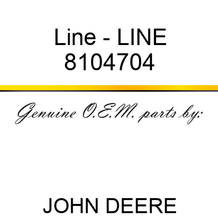 Line - LINE 8104704