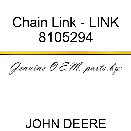 Chain Link - LINK 8105294