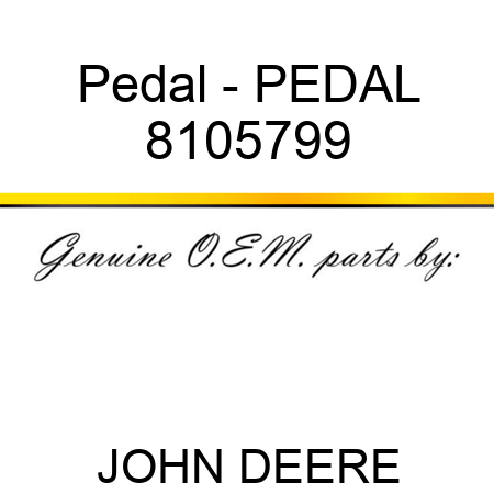 Pedal - PEDAL 8105799