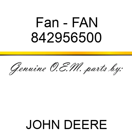 Fan - FAN 842956500