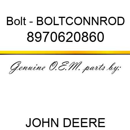 Bolt - BOLTCONNROD 8970620860