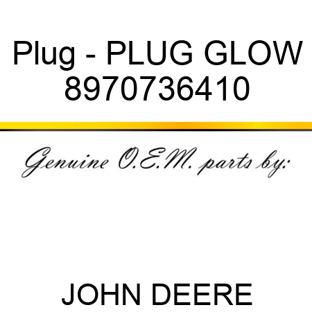 Plug - PLUG, GLOW 8970736410