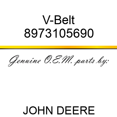 V-Belt 8973105690