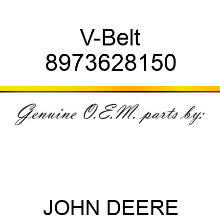 V-Belt 8973628150