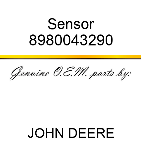 Sensor 8980043290