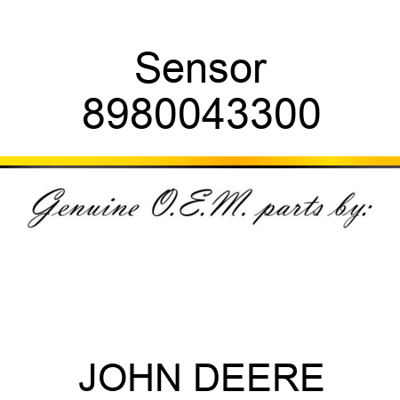 Sensor 8980043300