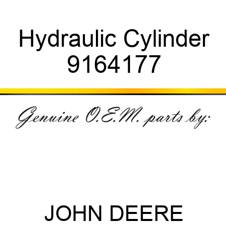 Hydraulic Cylinder 9164177