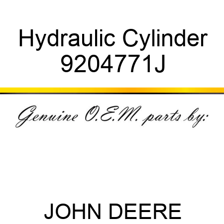 Hydraulic Cylinder 9204771J