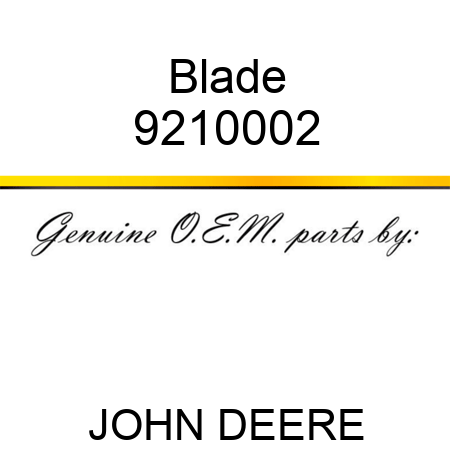 Blade 9210002