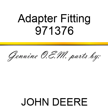 Adapter Fitting 971376
