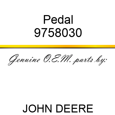 Pedal 9758030