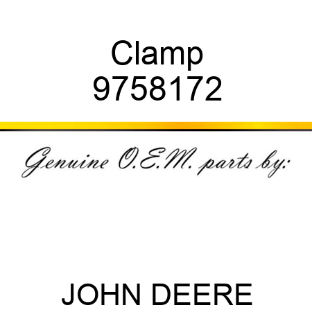 Clamp 9758172