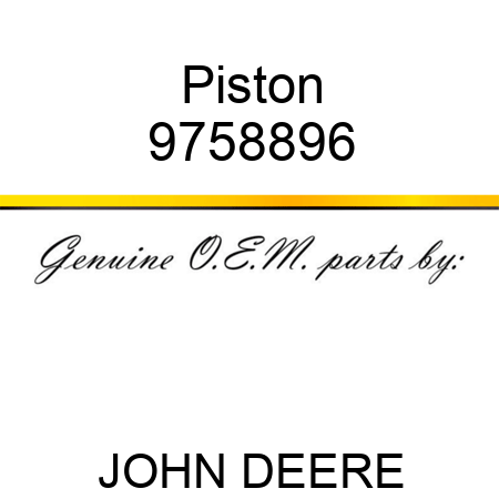 Piston 9758896