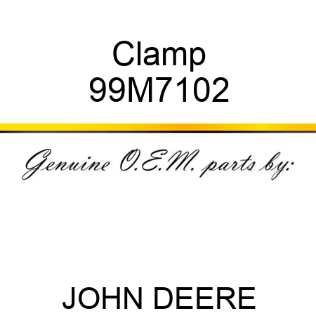 Clamp 99M7102