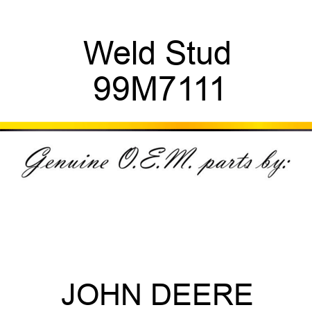 Weld Stud 99M7111