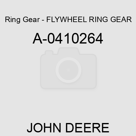 Ring Gear - FLYWHEEL RING GEAR A-0410264