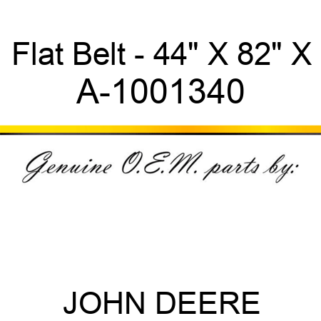 Flat Belt - 44