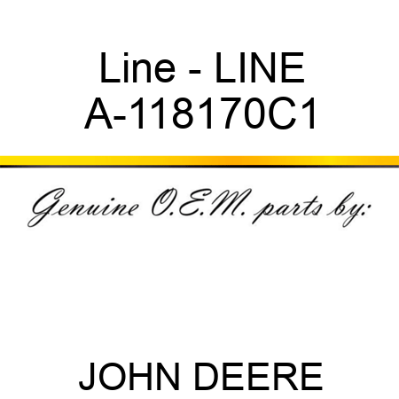 Line - LINE A-118170C1