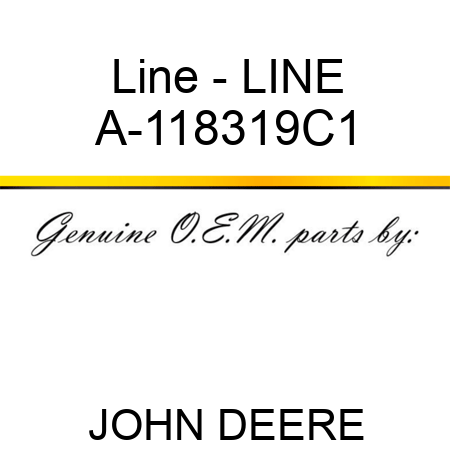 Line - LINE A-118319C1