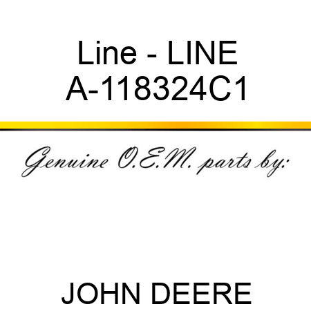 Line - LINE A-118324C1