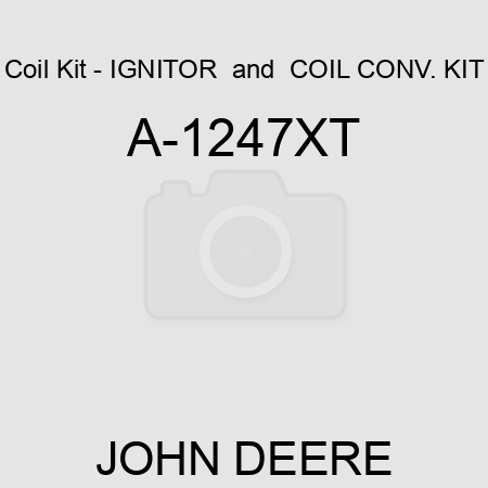 Coil Kit - IGNITOR & COIL CONV. KIT A-1247XT