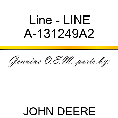 Line - LINE A-131249A2