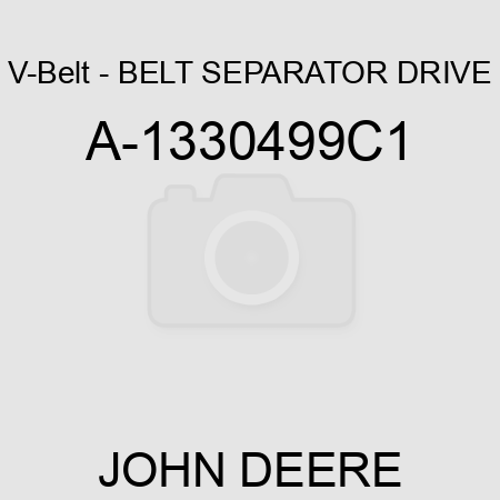 V-Belt - BELT, SEPARATOR DRIVE A-1330499C1