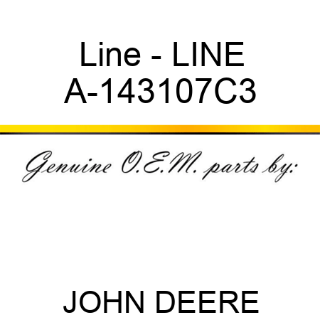 Line - LINE A-143107C3