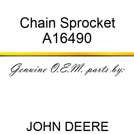 Chain Sprocket A16490
