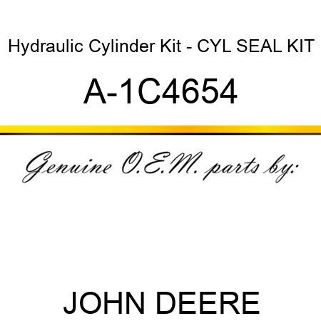 Hydraulic Cylinder Kit - CYL SEAL KIT A-1C4654