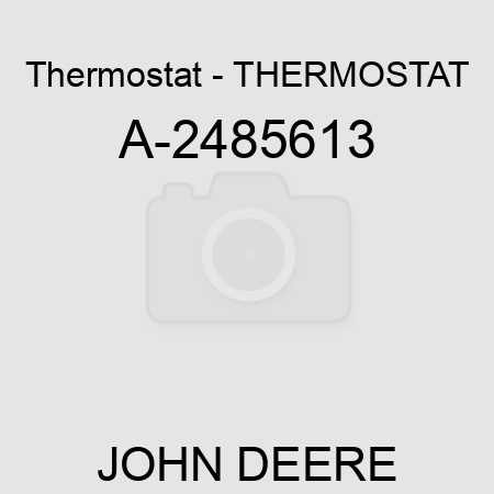 Thermostat - THERMOSTAT A-2485613