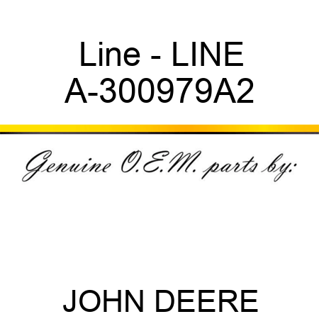 Line - LINE A-300979A2