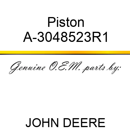 Piston A-3048523R1