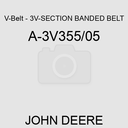 V-Belt - 3V-SECTION BANDED BELT A-3V355/05