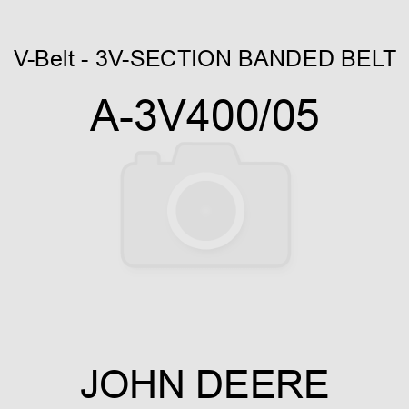 V-Belt - 3V-SECTION BANDED BELT A-3V400/05