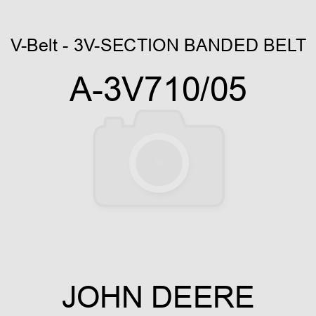 V-Belt - 3V-SECTION BANDED BELT A-3V710/05