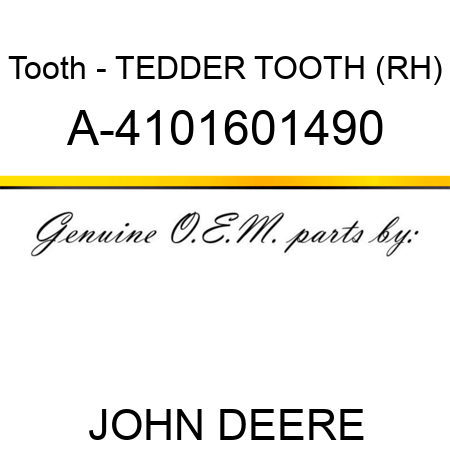 Tooth - TEDDER TOOTH (RH) A-4101601490