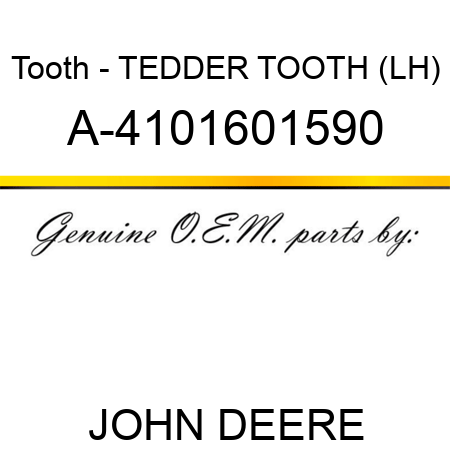 Tooth - TEDDER TOOTH (LH) A-4101601590