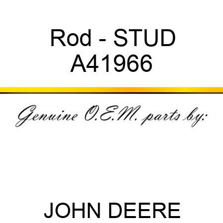 Rod - STUD A41966