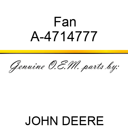 Fan A-4714777