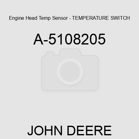 Engine Head Temp Sensor - TEMPERATURE SWITCH A-5108205