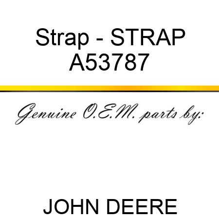Strap - STRAP A53787