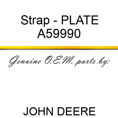 Strap - PLATE A59990