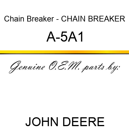 Chain Breaker - CHAIN BREAKER A-5A1