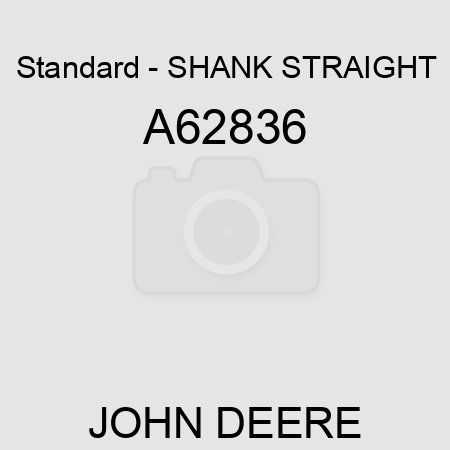Standard - SHANK, STRAIGHT A62836