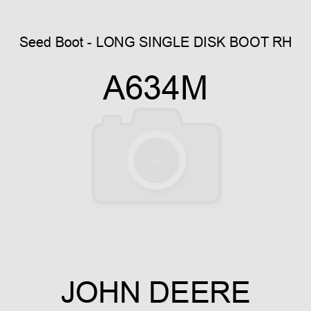 Seed Boot - LONG SINGLE DISK BOOT RH A634M