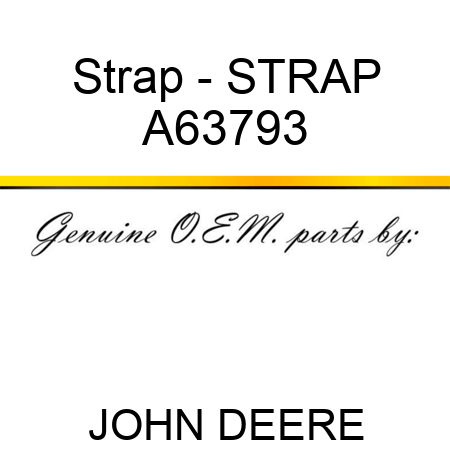 Strap - STRAP A63793