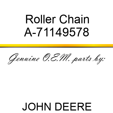 Roller Chain A-71149578