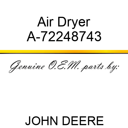 Air Dryer A-72248743
